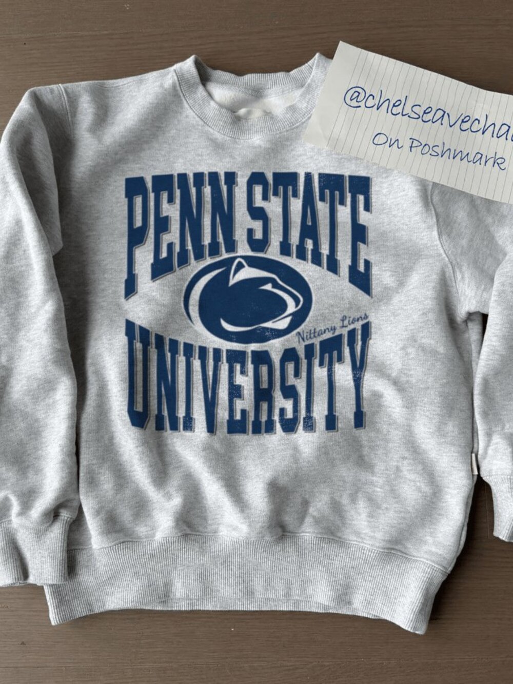 Vintage Pennsylvania State University Sweater, Penn State Nittany Lions Football